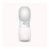 Compact dog water cup shown in white