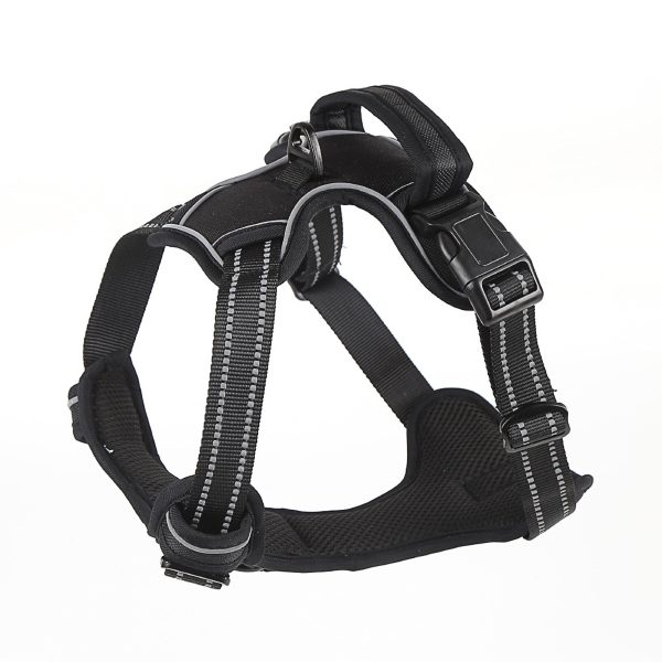 No Pull Reflective Dog Harness - Main No pull reflective dog harness on a white background