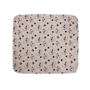 Waterproof pet absorbent pad on a white background